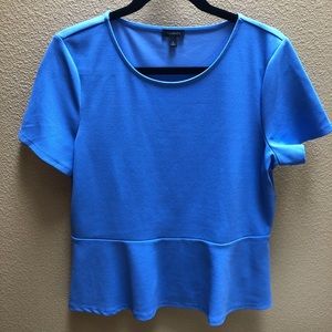 Talbots Periwinkle Short Sleeve Top